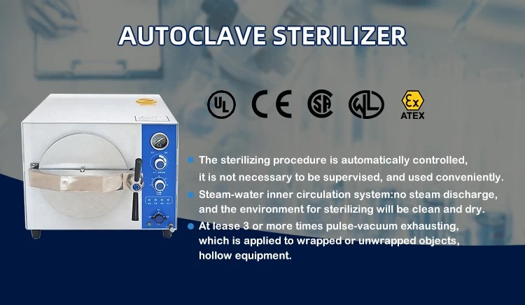 tabletop autoclave steam sterilizer 1